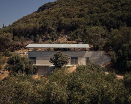 House in an Olive Grove